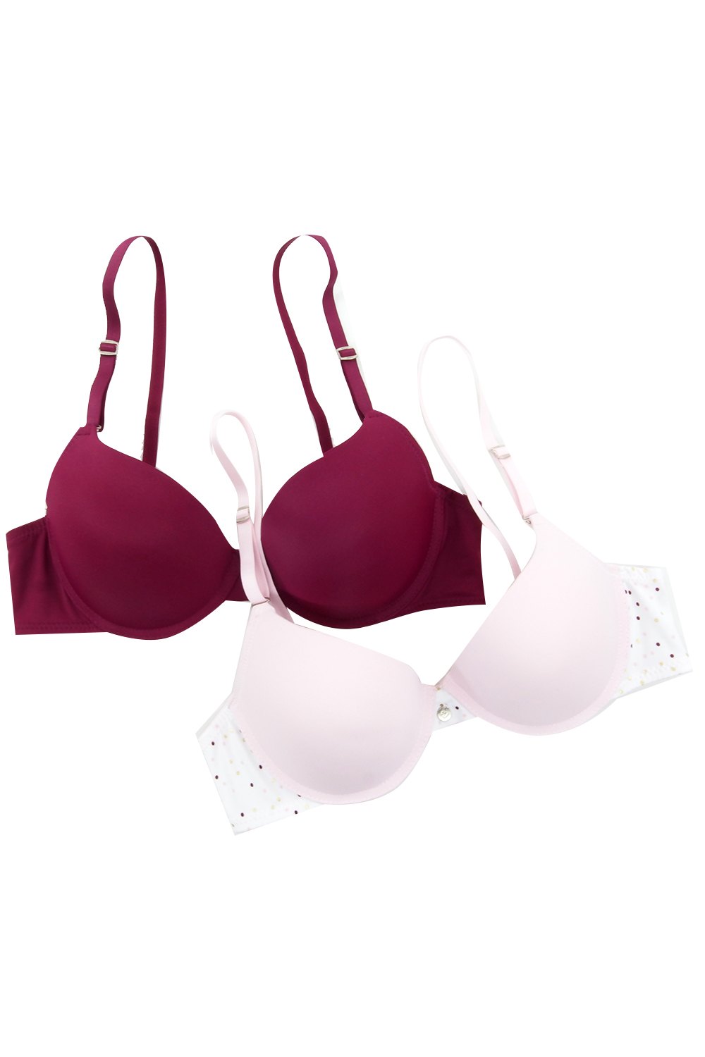PAQUETE X2 BRASIER CON COPA MEDIA AROS LIBRES