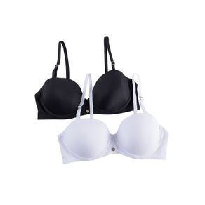 Paquete x2 brasier strapless