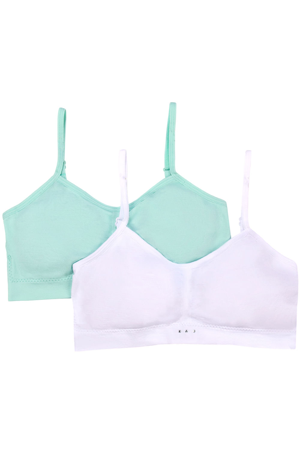 Paquete x2 top teen sin costuras