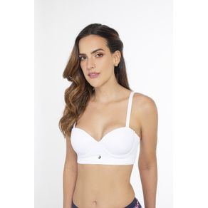 Brasier en microfibra tipo strapless