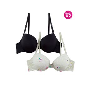 PAQUETE X2 BRASIER DUO COPA TRES CUARTOS