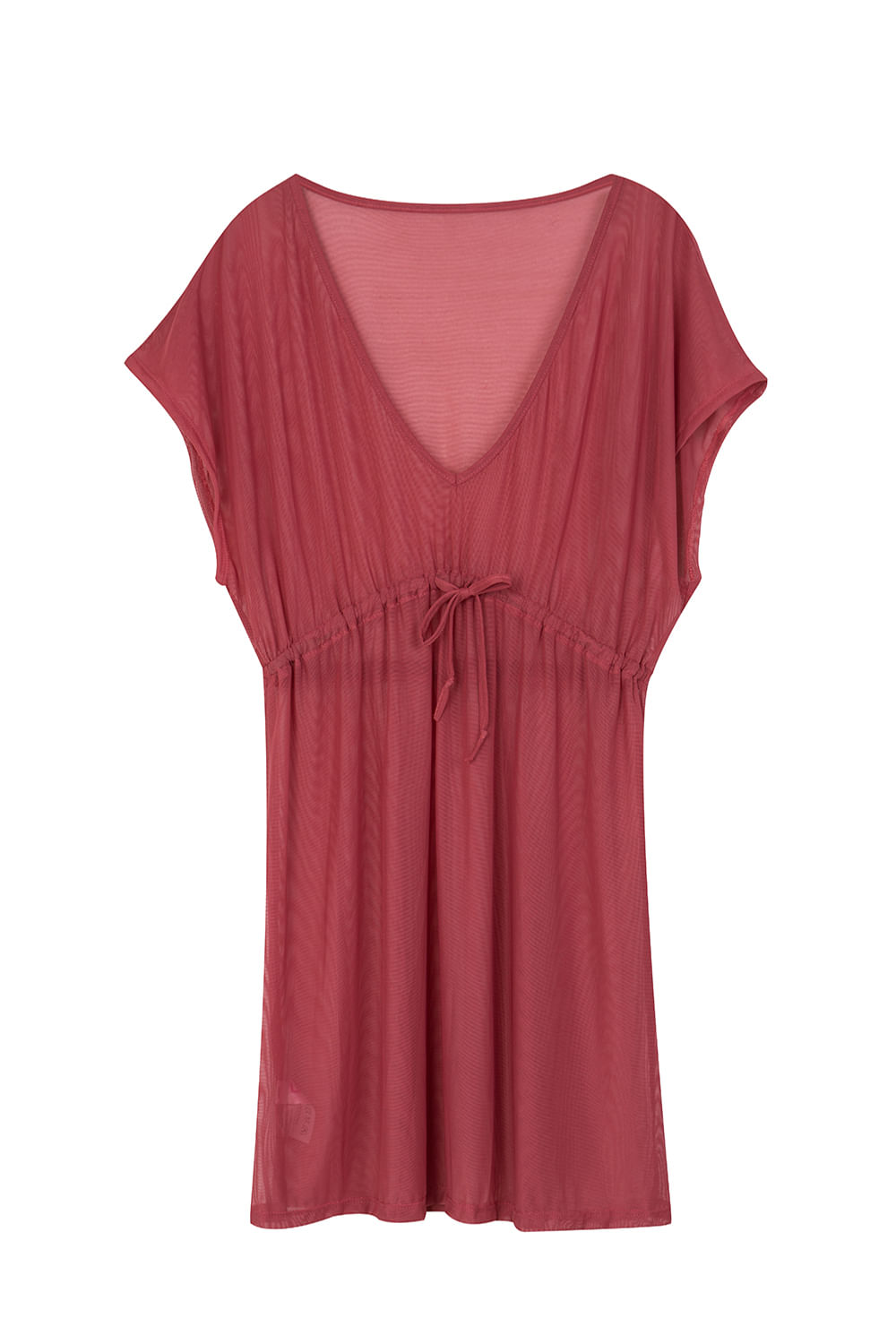 SALIDA DE BAÑO TIPO VESTIDO EN TUL ELÁSTICO