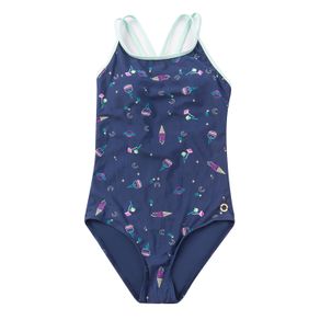 VESTIDO DE BAÑO ENTERO PARA NIÑA