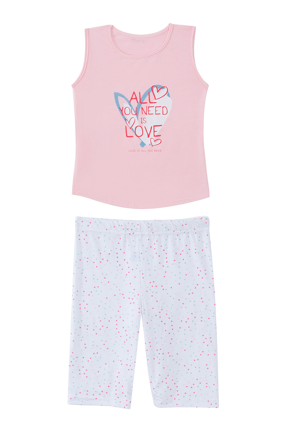 CONJUNTO DE PIJAMA PARA NIÑA
