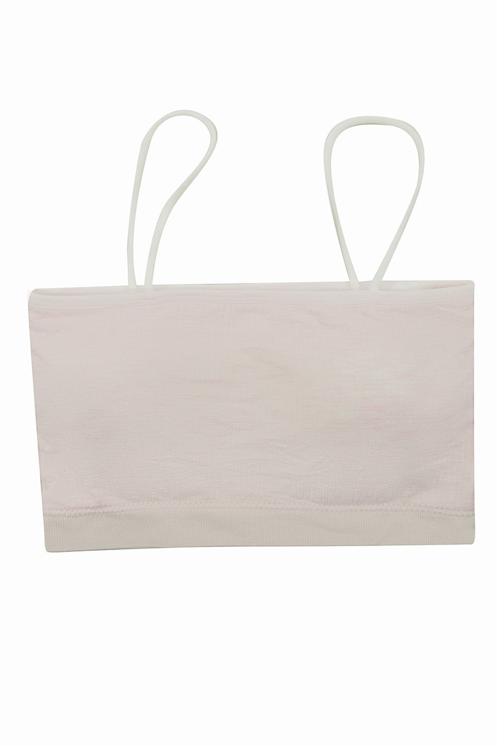 TOP SEAMLESS CON DETALLE DE ENCAJE