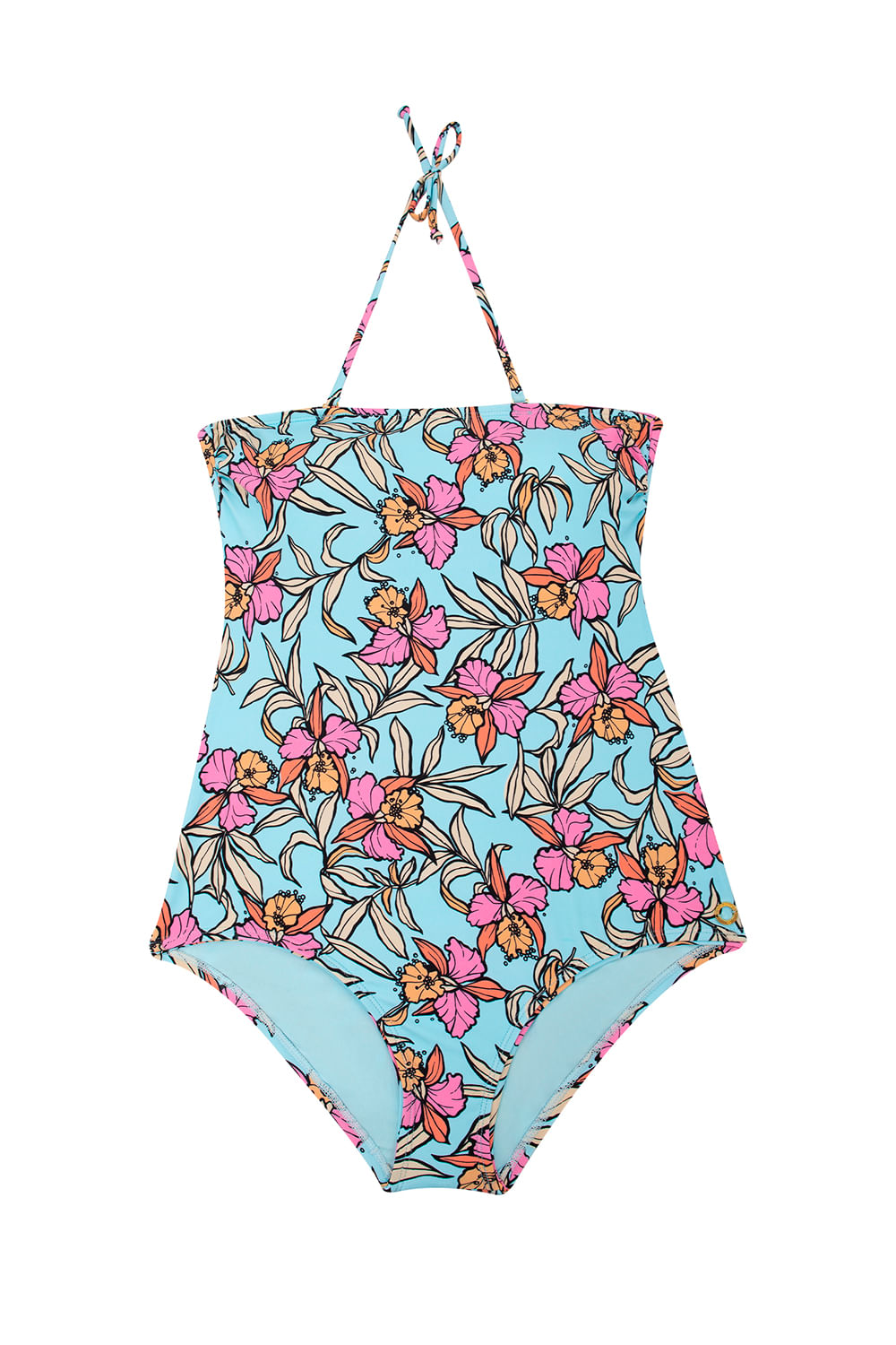 Vestido de baño enterizo print flores