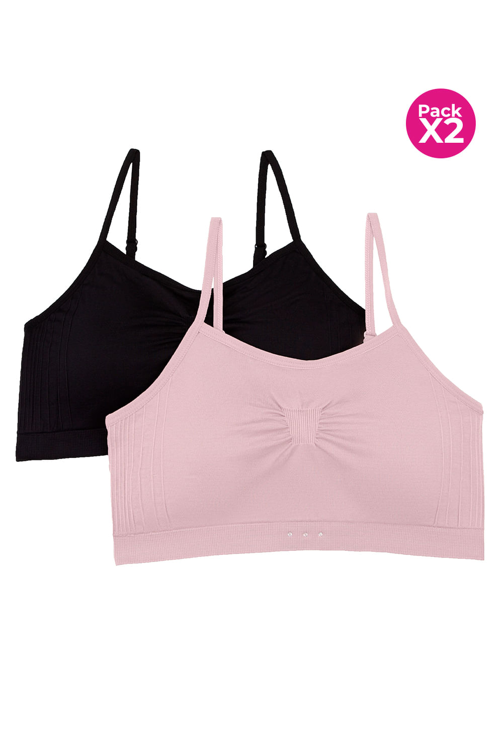 PAQUETE X2 TOP COPA SEAMLESS