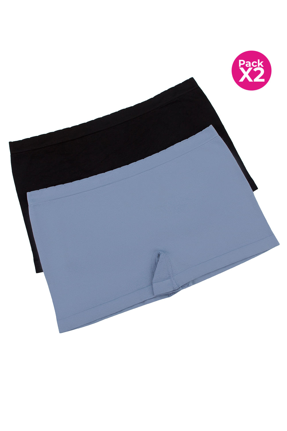PAQUETE X2 PANTY BÓXER SEAMLESS