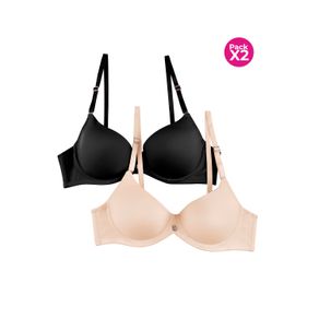 PAQUETE X2 BRASIER EN MICROFIBRA