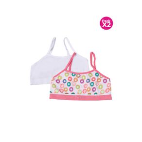 PAQUETE X2 TOP SEAMLESS PARA NIÑA