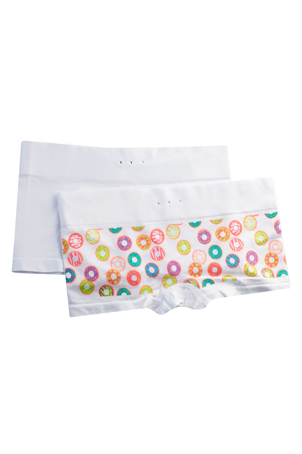 PAQUETE X2 PANTY TIPO BÓXER SEAMLESS PARA NIÑA