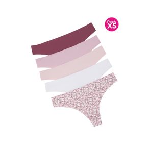 PAQUETE X5 BRASILERAS EN MICROFIBRA CORTE LÁSER