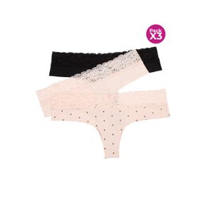 PAQUETE X3 PANTY INVISIBLE TIPO BRASILERA