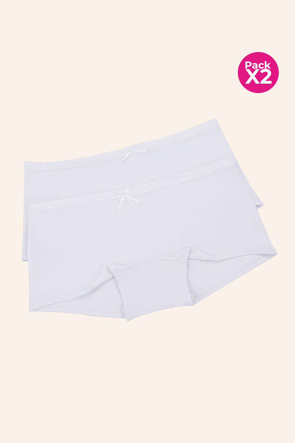 Panties x2 en algodón segmento teen