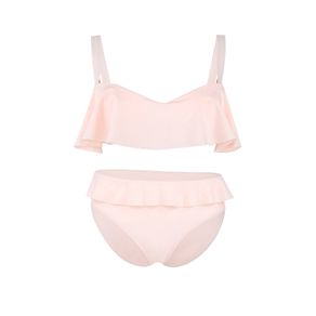 VESTIDO DE BAÑO TIPO BIKINI STRAPLESS