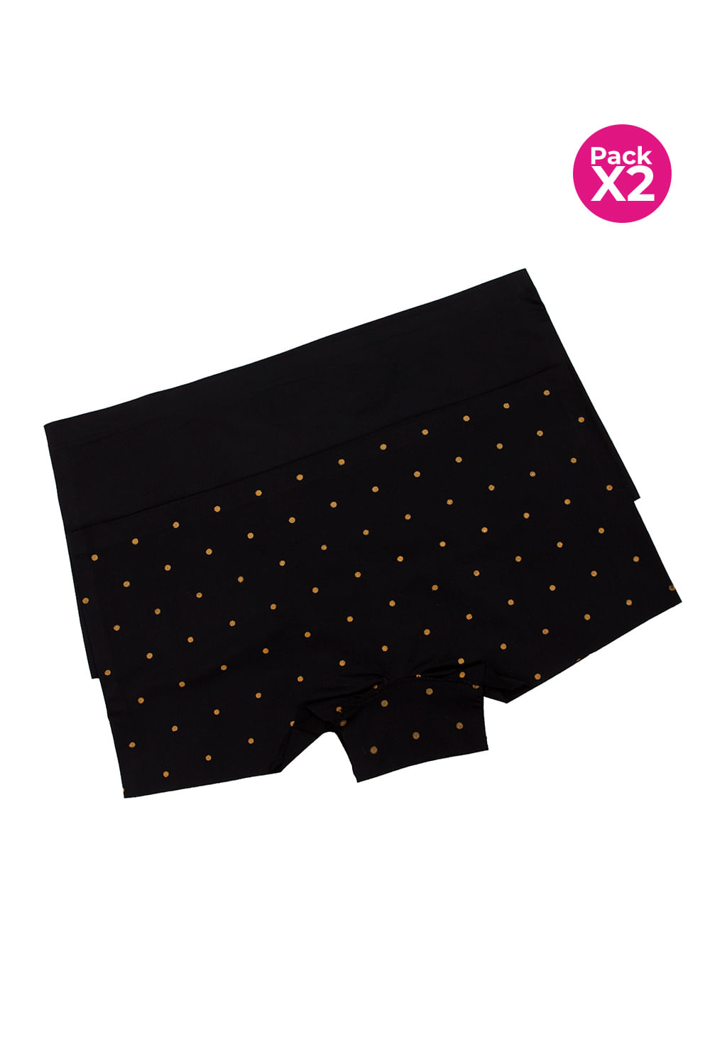 PAQUETE X2 PANTY BÓXER EN MICROFIBRA CORTE LÁSER