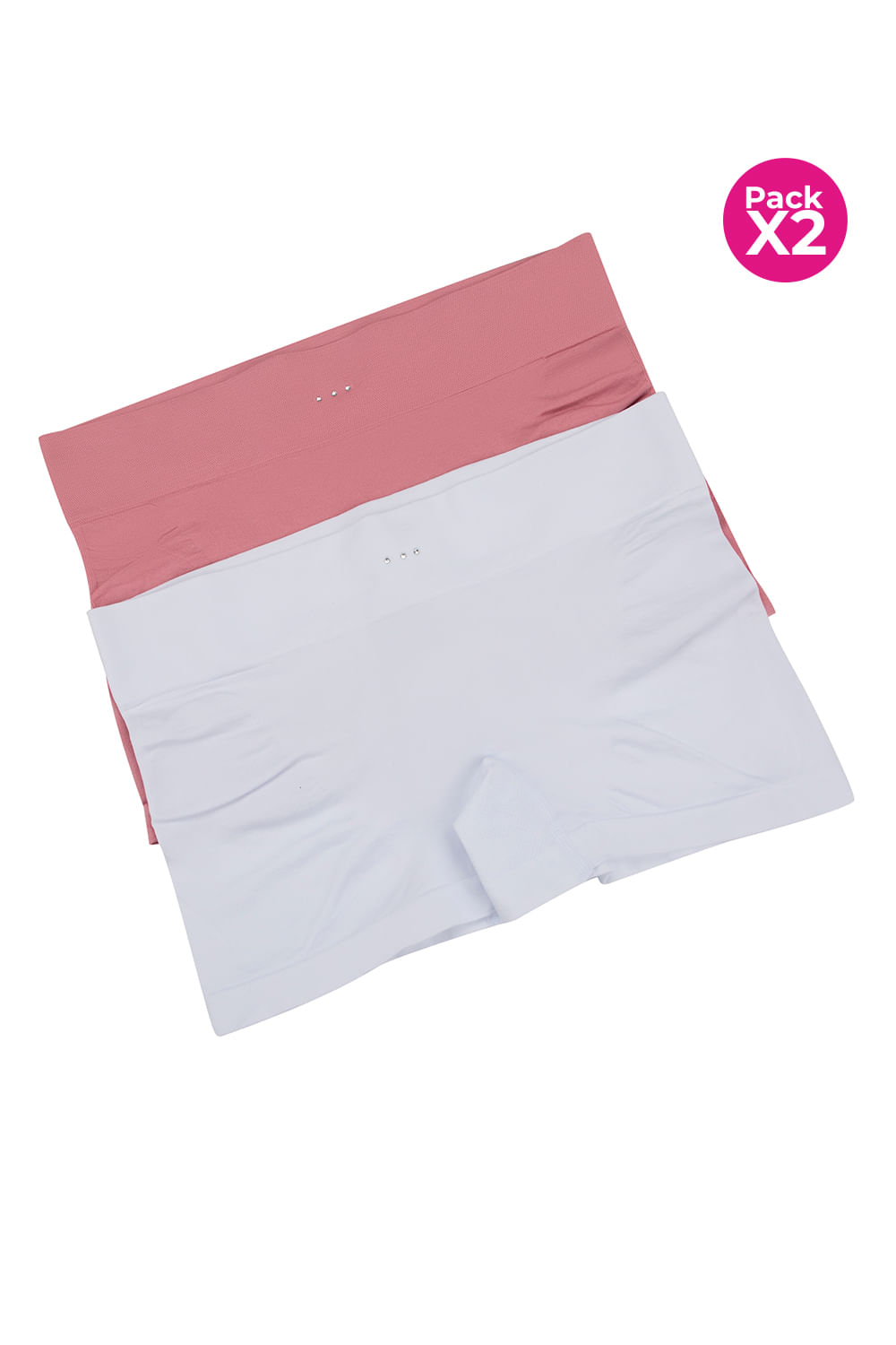 PAQUETE X2 BÓXER MICROFIBRA SIN COSTURAS