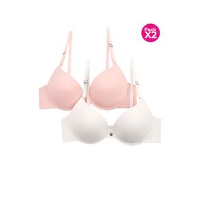 PAQUETE X2 BRASIER CON COPA MEDIA AROS LIBRES