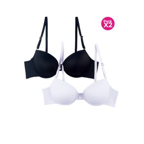 PAQUETE X2 BRASIER DUO COPA TRES CUARTOS