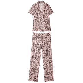 CONJUNTO PIJAMA DE DOS PIEZAS EN POLIESTER