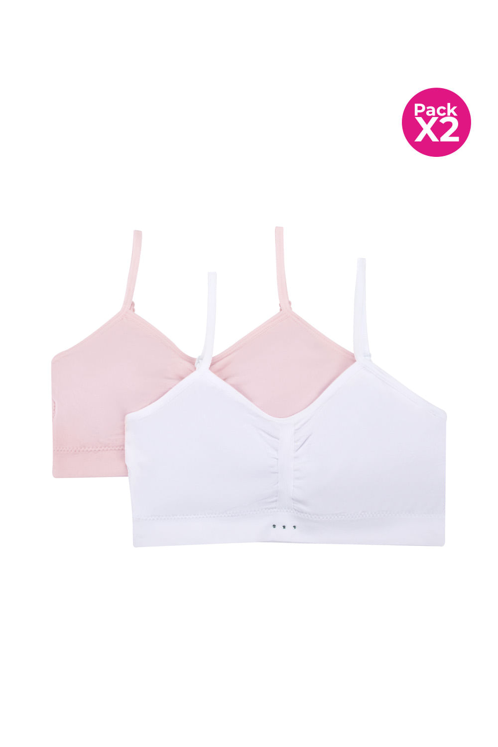 PAQUETE X2 TOP TEEN SIN COSTURAS