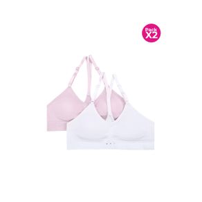 PAQUETE X2 TOP JUNIOR SIN COSTURAS LATERALES