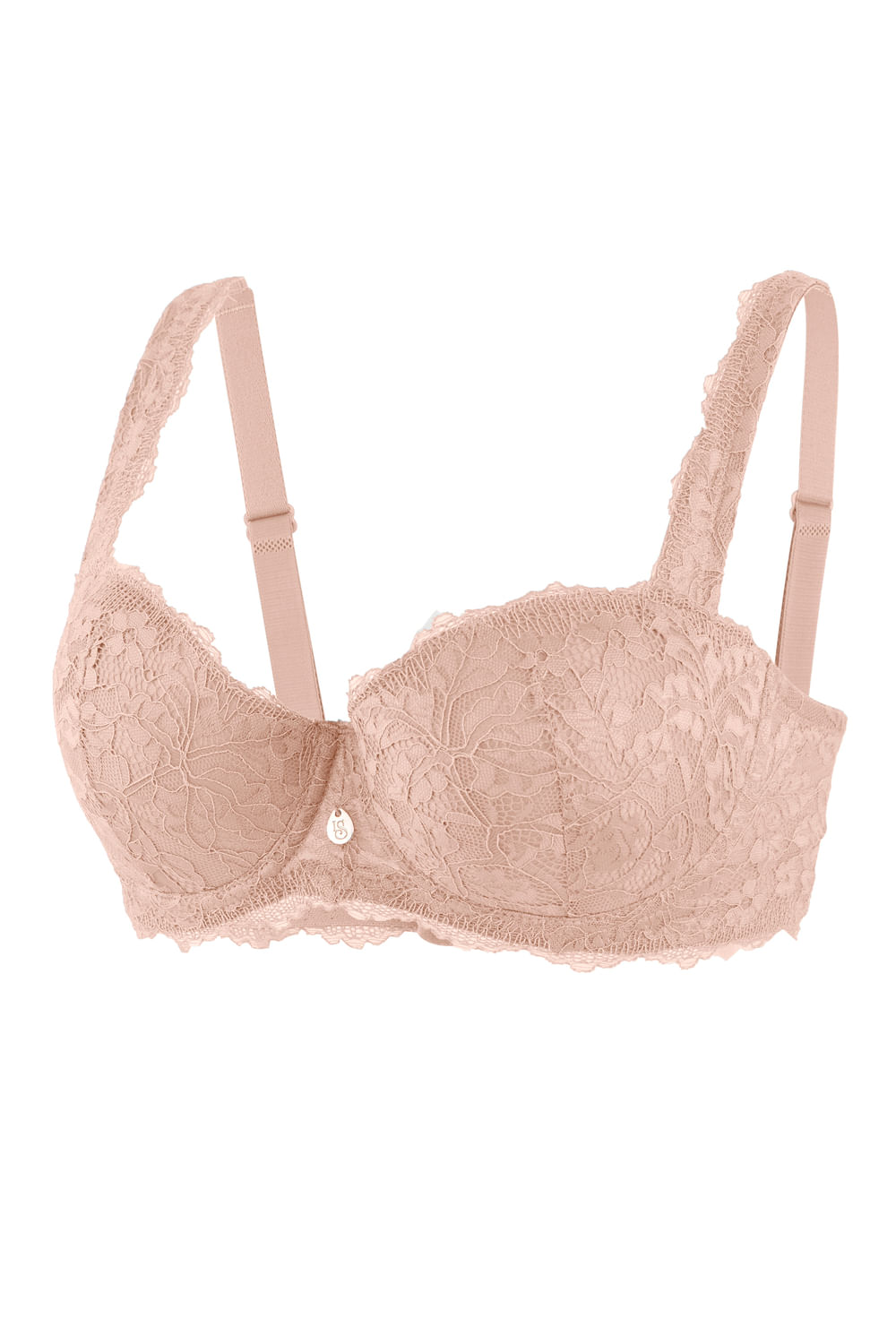 BRASIER LÍNEA GOLD CON ENCAJE Y CARGADERA AJUSTABLE