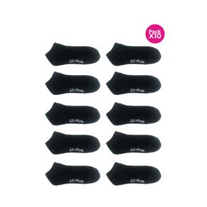 PAQUETE X10 DE MEDIAS EN POLIESTER