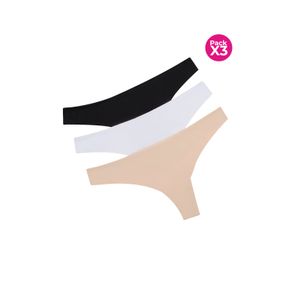 PAQUETE X3 BRASILERA ANCHA INVISIBLE