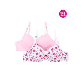 PAQUETE X2 BRASIER EN ALGODÓN TEEN
