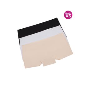 PAQUETE X3 BÓXER INVISIBLE DE MICROFIBRA
