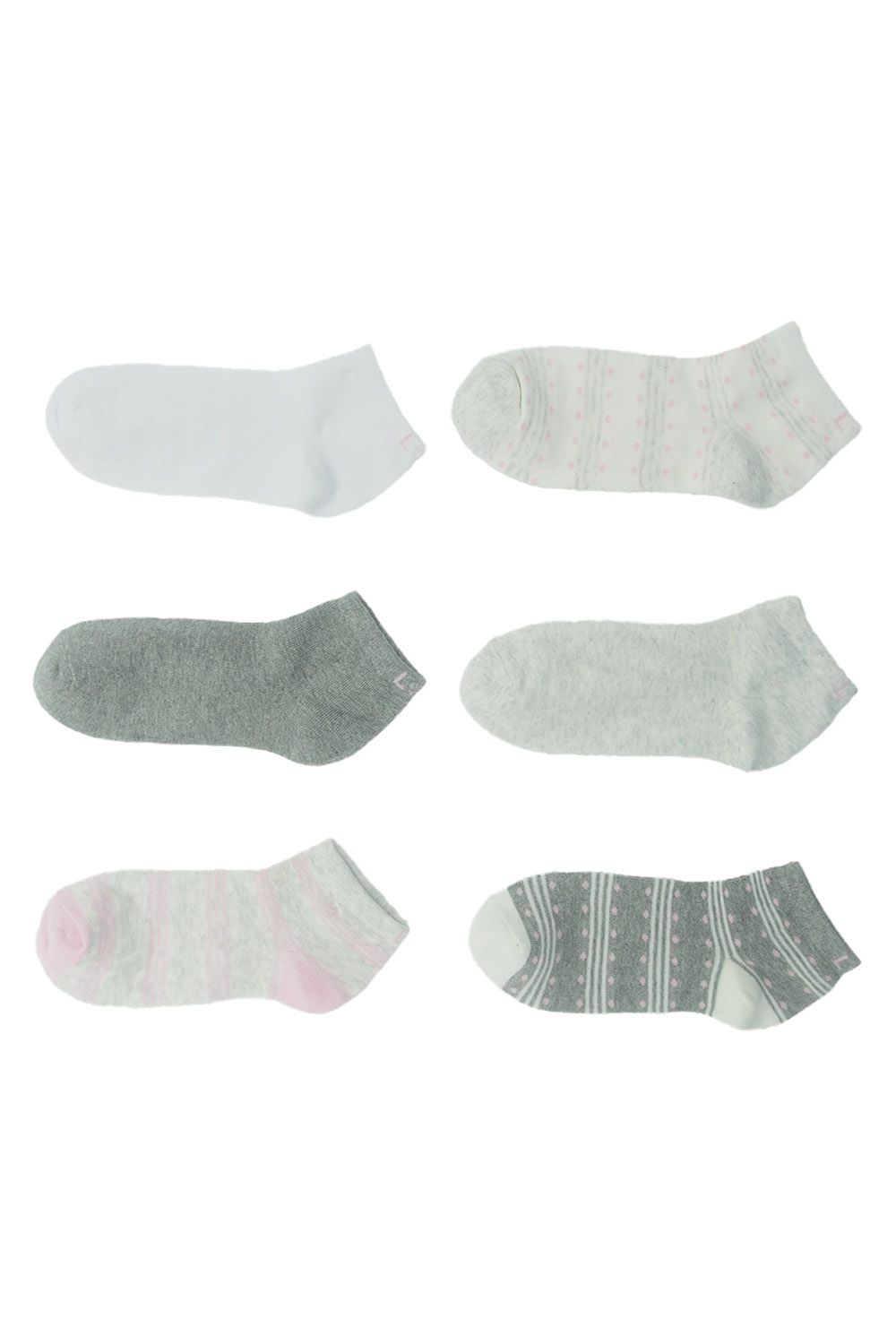 PAQUETE X6 MEDIAS EN ALGODÓN SUAVE