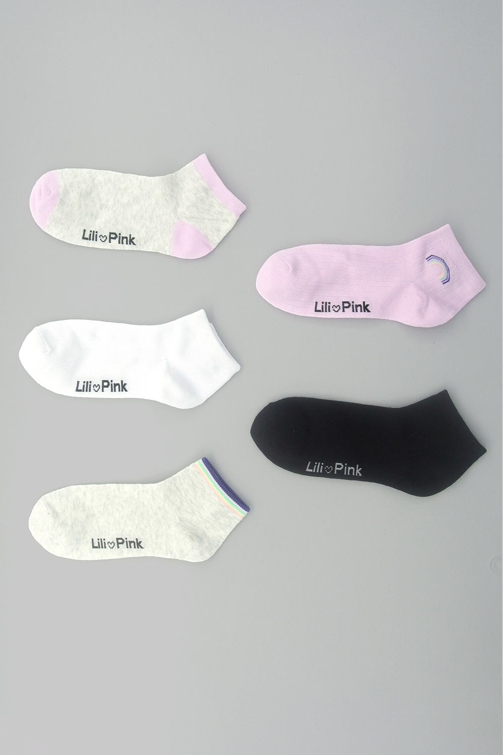 PAQUETE X6 MEDIAS EN ALGODÓN