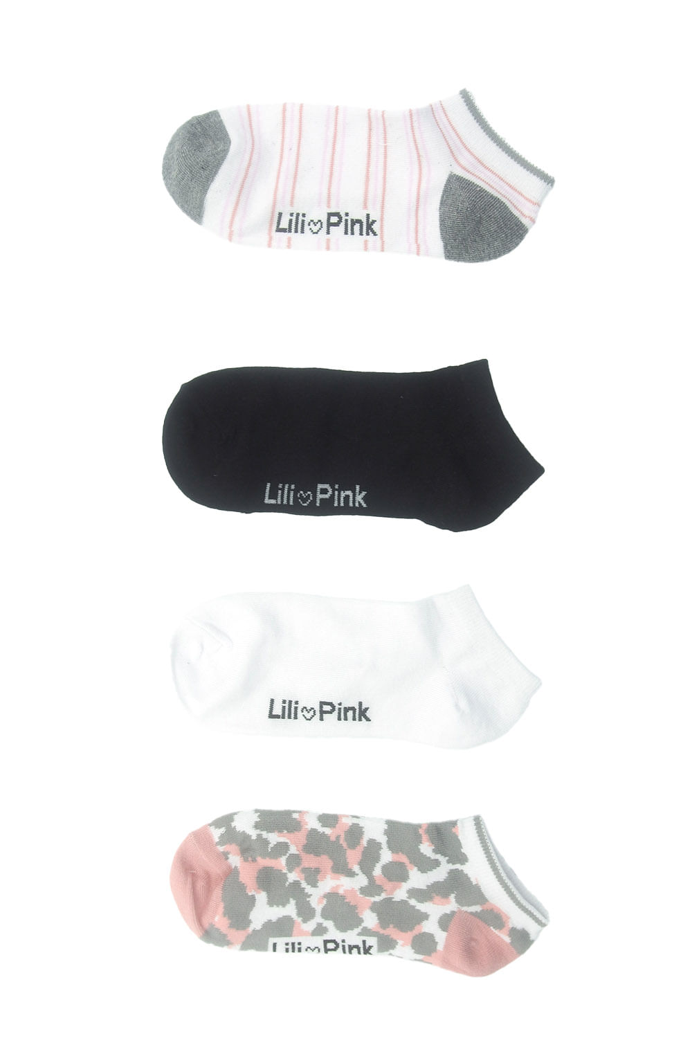 PAQUETE X6 MEDIAS CON ESTILO EN ALGODÓN