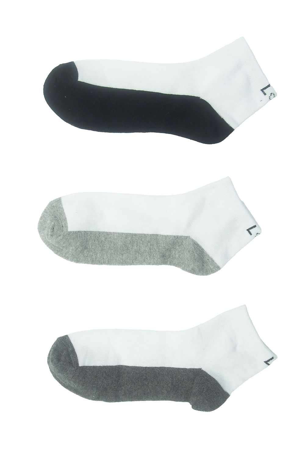 Paquete x6 medias confort en algodón