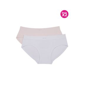 PAQUETE X2 HIPSTER JUNIOR SIN COSTURAS LATERALES