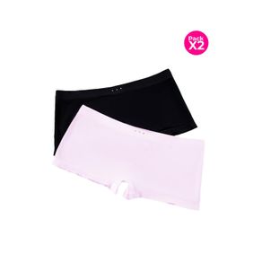 PAQUETE X2 PANTY BÓXER SIN COSTURAS