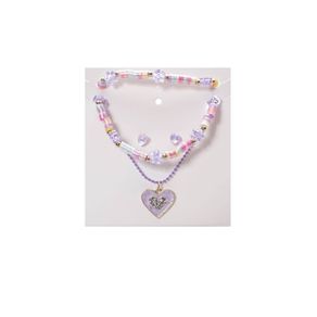 Set bisutería juvenil (incluye collar, aretes y pulsera)