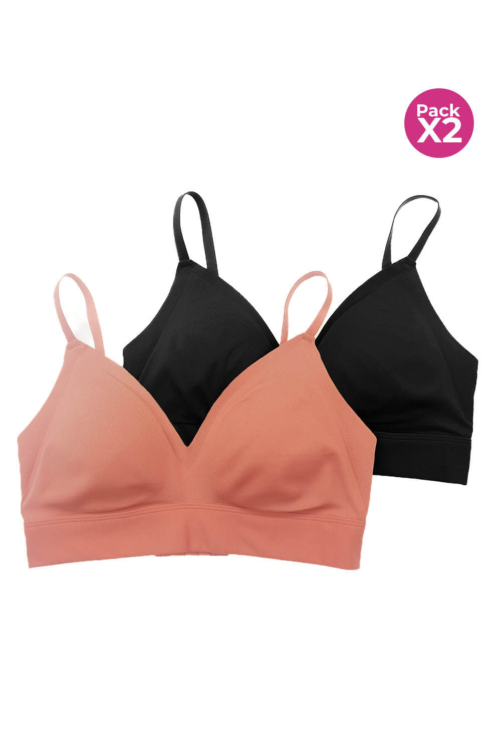 Brasier triangular sin aro paquete x2