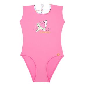 Vestido de baño entero para niña