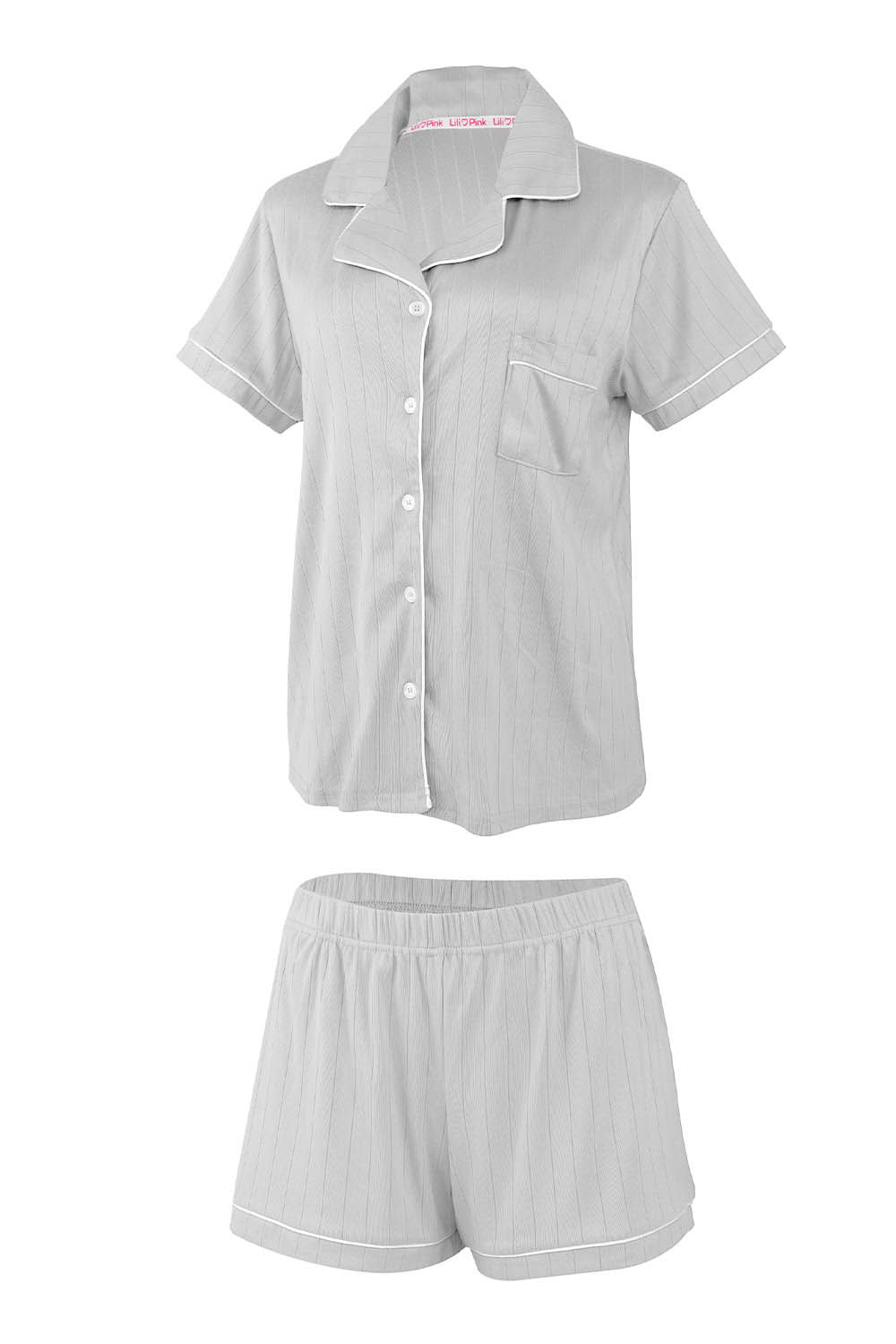 Conjunto de pijama con camiseta y pantalón corto