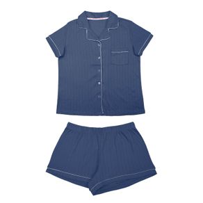 Conjunto de pijama con camiseta y pantalón corto