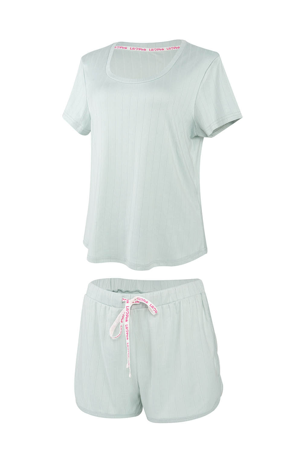 Conjunto pijama con camiseta con manga corta