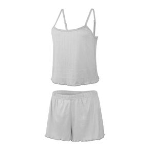 Conjunto de pijama cómoda con tiras