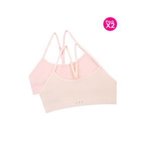 Top seamless para niña paquete x2