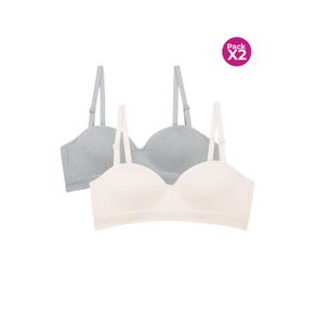 Brasier en poliamida para adolecentes paquete x2