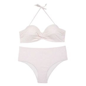 Vestido de baño tipo bikini en microfibra