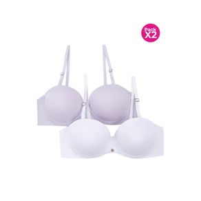 Brasier paquete x2 copas tipo "b" en microfibra