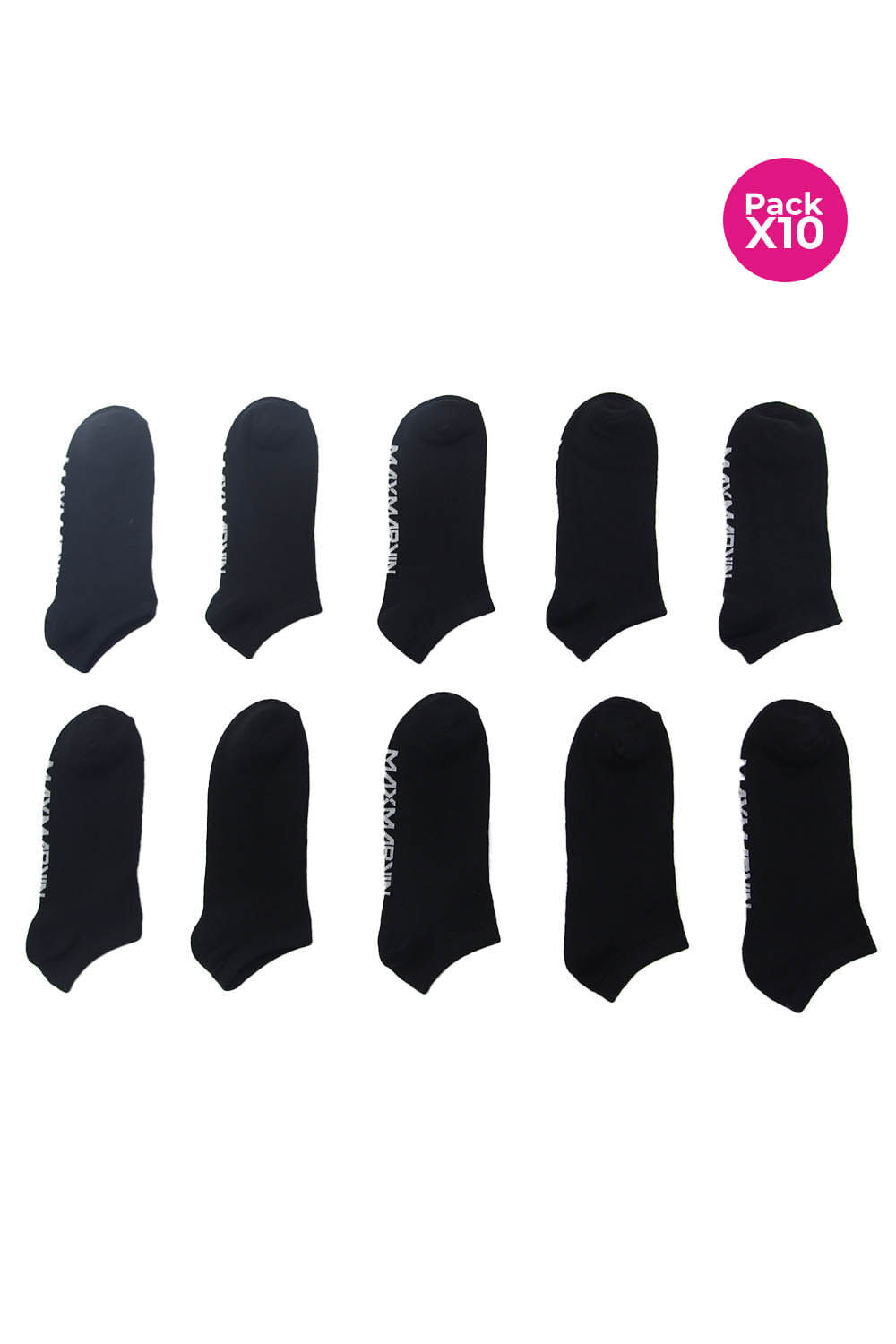 Medias tipo talonera und x10 para hombre