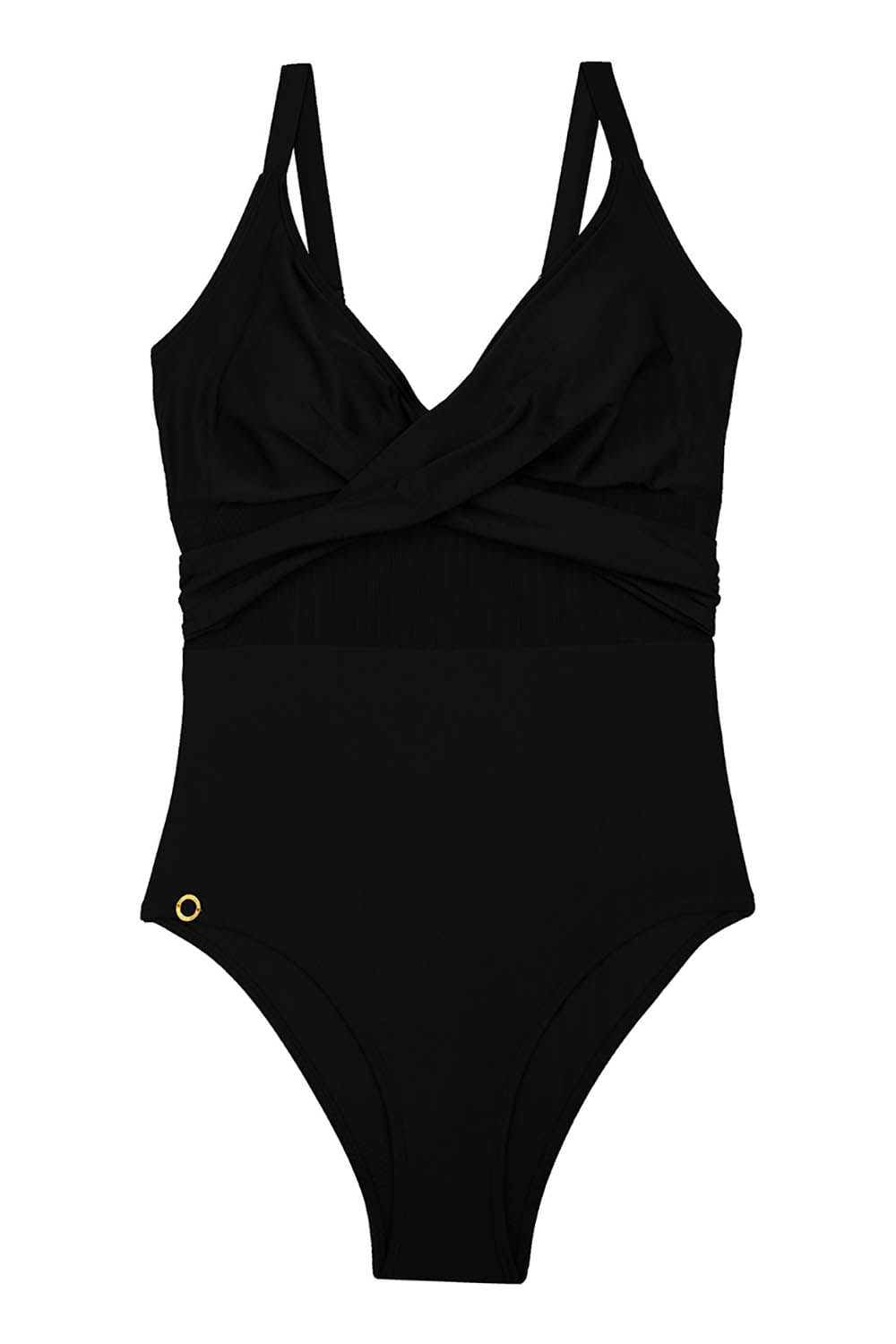 Vestido de baño enterizo con material en microfibra